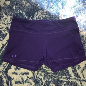 Under armor fitted shorts